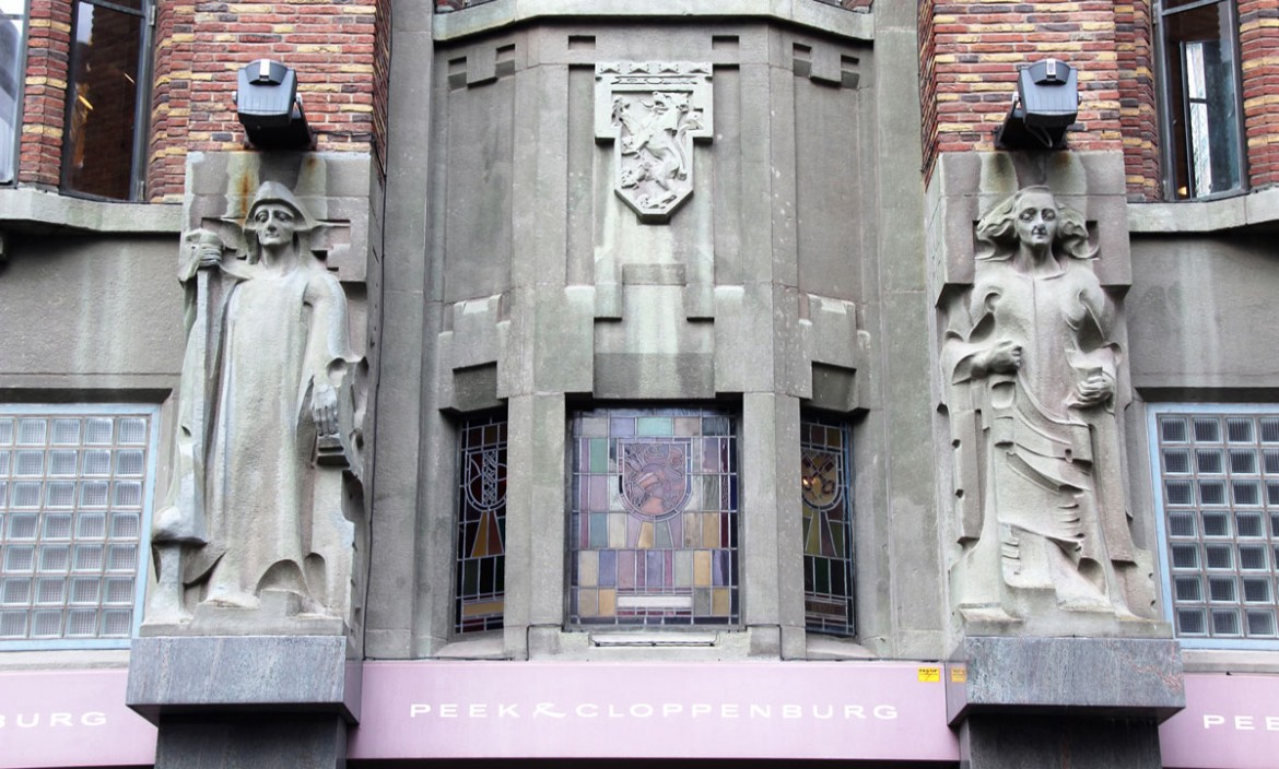 Pieter Biesiot in de Grote Marktstraat